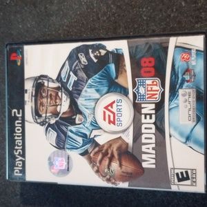 PlayStation 2 EA sports Madden NFL 08